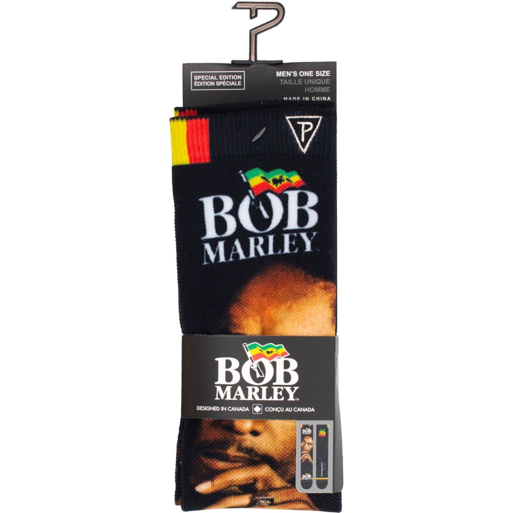 Bob Marley - One Love Sublimation Socks - Black